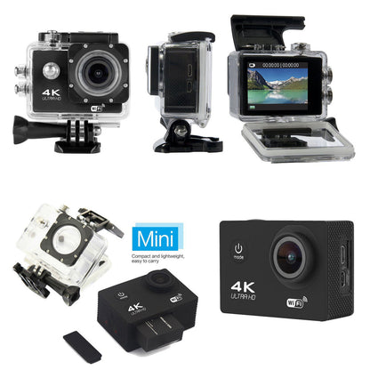 High Definition Waterproof Action Cam 12MP WiFi