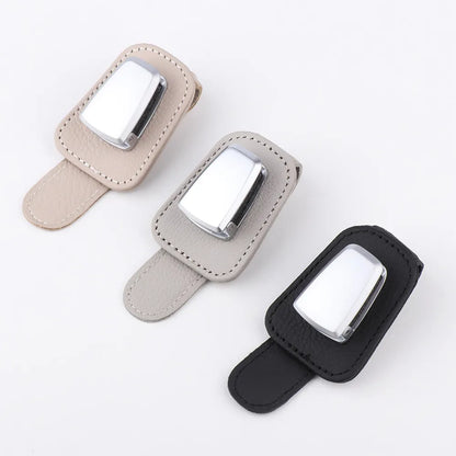 Premium Car Sunglasses Holder Clip Accessory