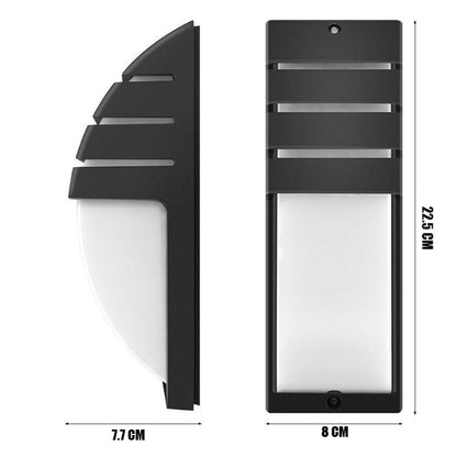 Motion Activated Weatherproof Outdoor LED Wall Lamp