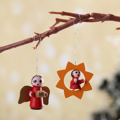 Christmas Wooden Reindeer Decoration Set 48pcs