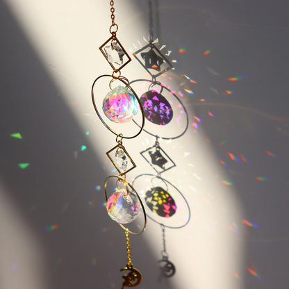 Beautiful Crystal Wind Chime Sun Catcher Ornament