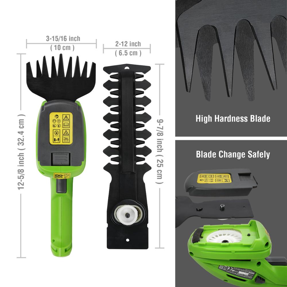 Fesara Electric Hedge Trimmer, Powerful and Easy Cut