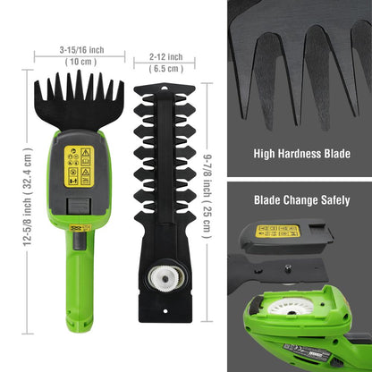 Fesara Electric Hedge Trimmer, Powerful and Easy Cut