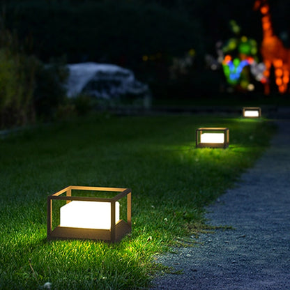 Outdoor Solar Patio Light Fixture