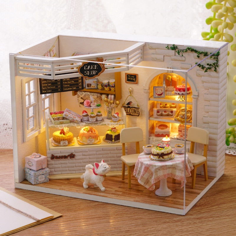 Small Japanese Model House Building Set