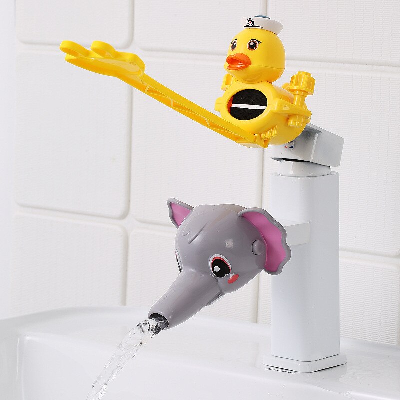 Colorful Kid Friendly Faucet Extender Spray Guard