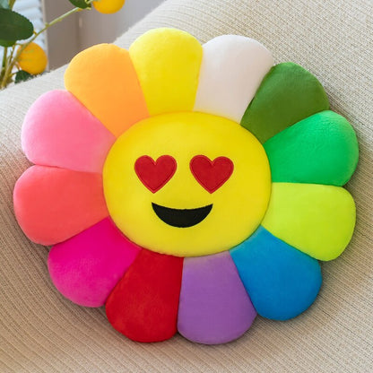 Bright Floral Soft Cushion Pillow