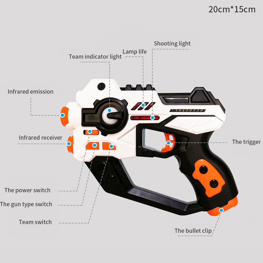 Fesara High Tech Laser Tag Blaster Toy