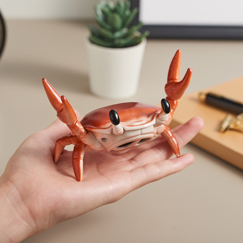 Compact Portable Bluetooth Crab Phone Speaker
