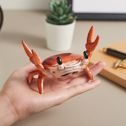 Compact Portable Bluetooth Crab Phone Speaker