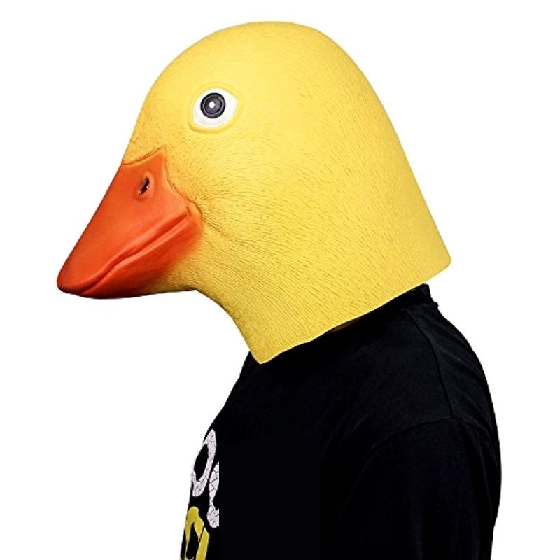 Fun Yellow Duck Costume Mask