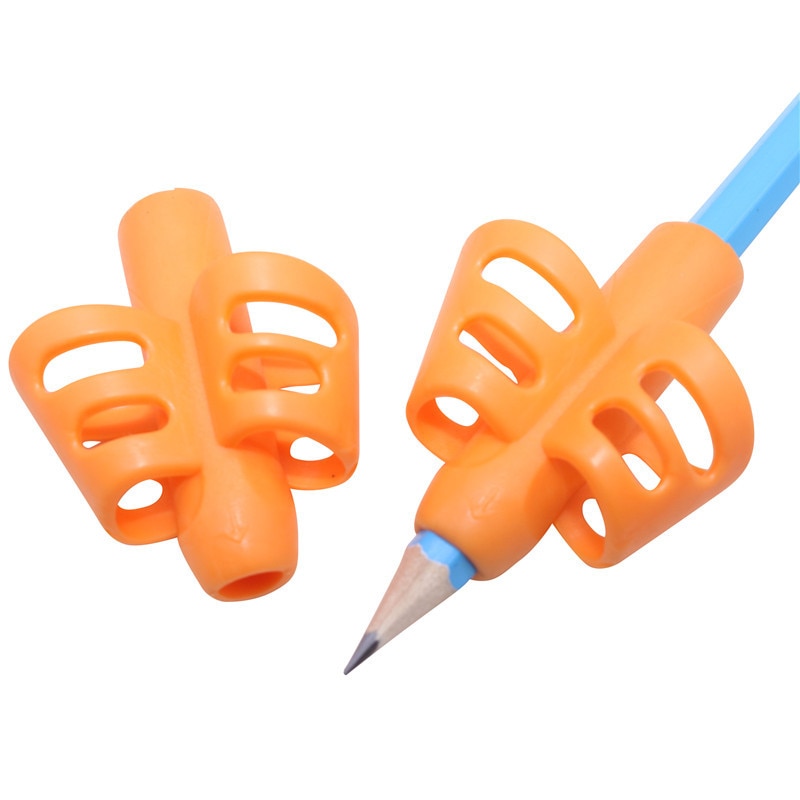 Colorful Kids Pencil Holder Finger Guide