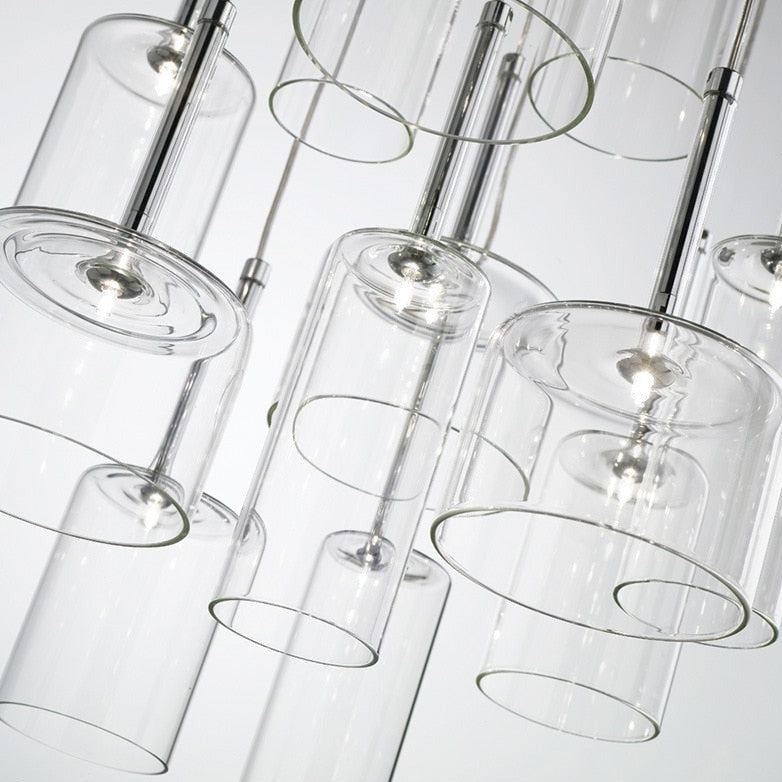 Stylish Glass Hanging Light Fixtures