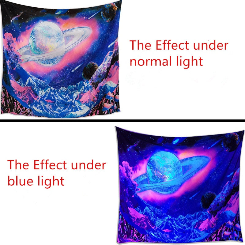 Vibrant Glow Wall Hanging Tapestry