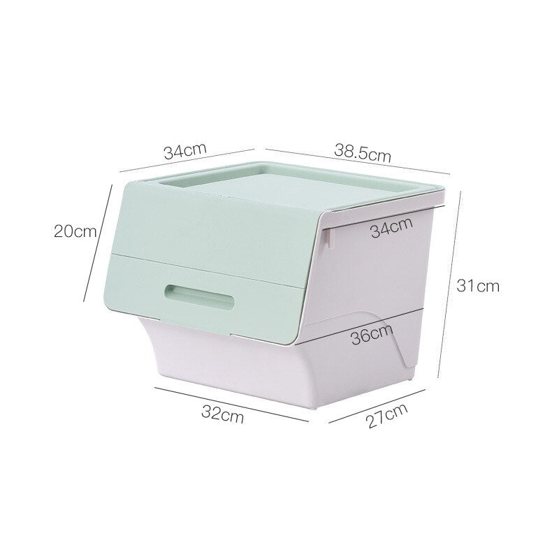 Collapsible Children's Playroom Storage Container