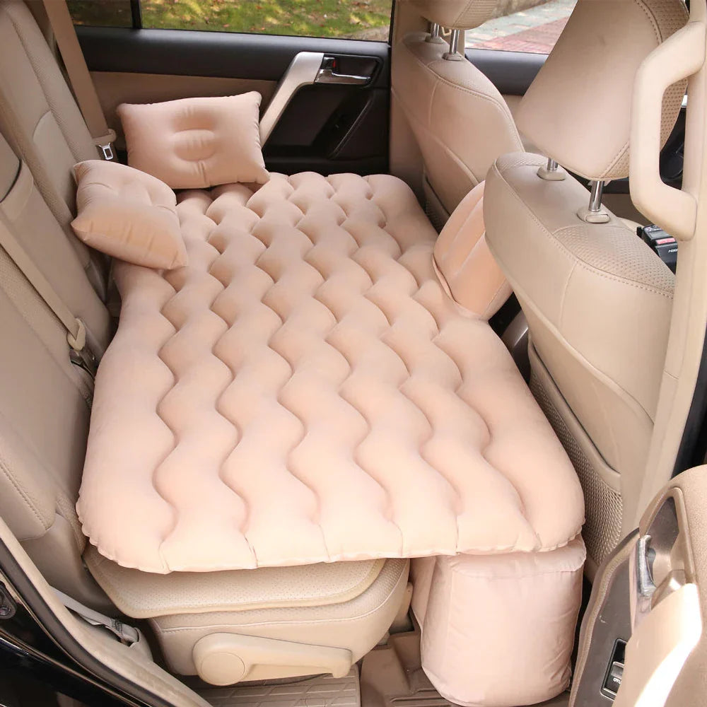 Portable Car Air Bed with Pillow & Repair Kit