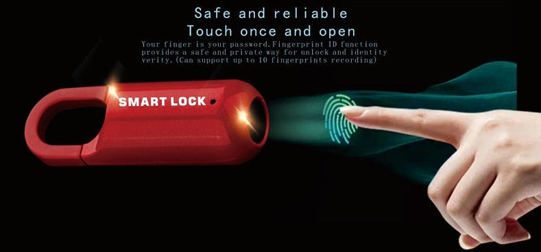 Compact Digital Fingerprint Lock Box