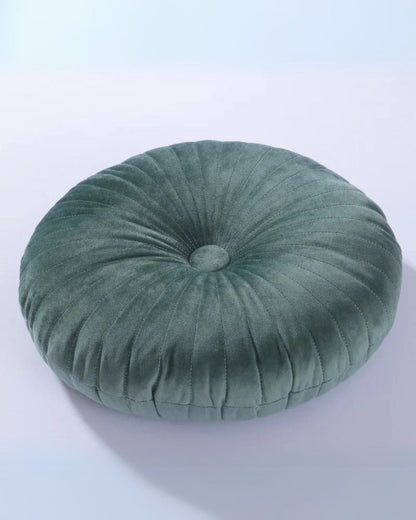 Stylish Round Pillow in Contemporary Style