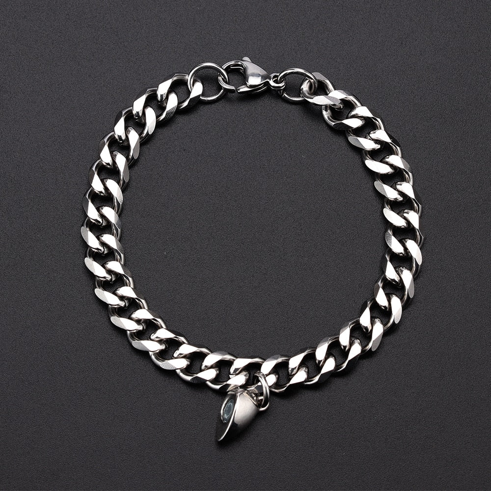 Lovely Heart Couple Magnetic Bracelet