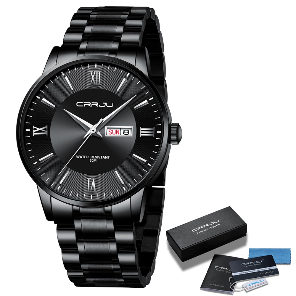 Premium Waterproof Quartz Chronograph Watch