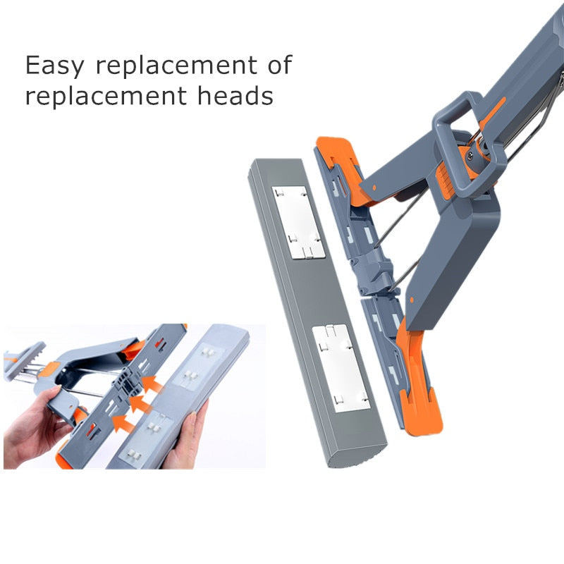 Easy Grip Folding Floor Cleaning Mop