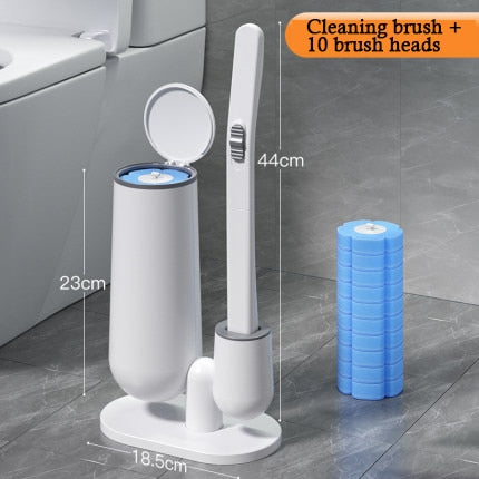 Easy Clean Disposable Toilet Brush Kit - Fesara