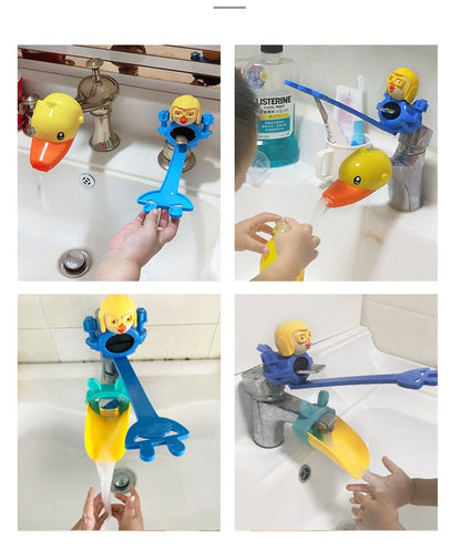 Colorful Kid Friendly Faucet Extender Spray Guard