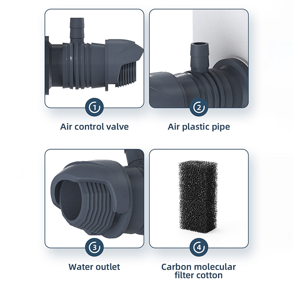Clean Water Bubble Fish Tank Filter System