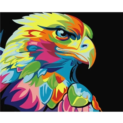 Colorful Animal Art Kit by Numbers