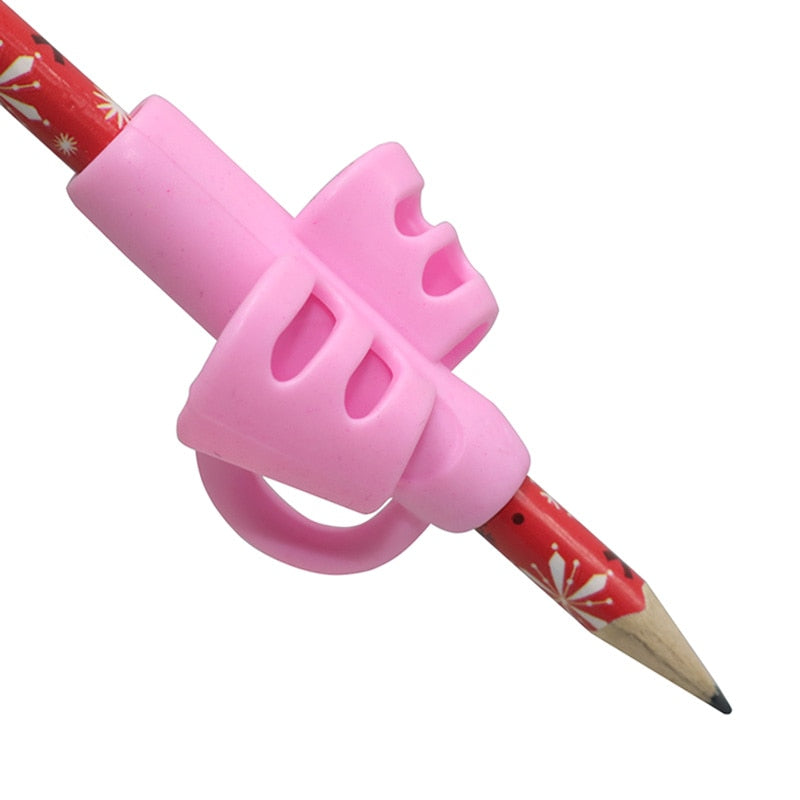 Colorful Kids Pencil Holder Finger Guide