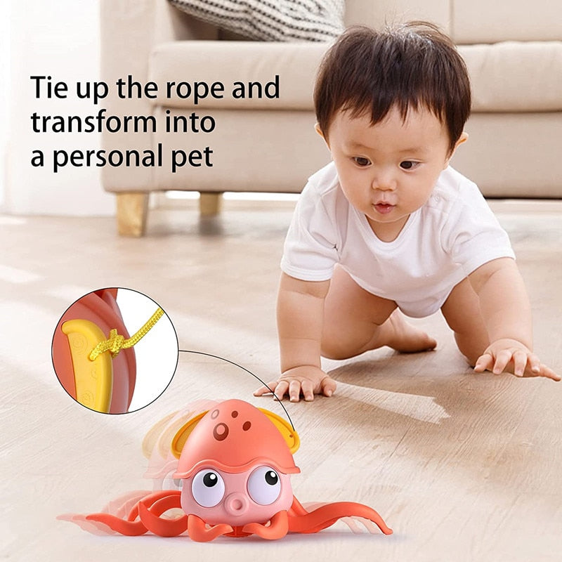 Fun Colorful Interactive Octopus Toy