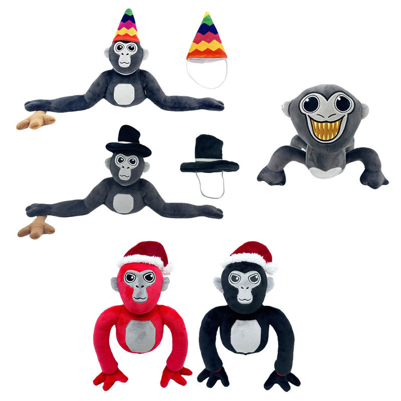 Vibrant Monkey Stuffed Toy