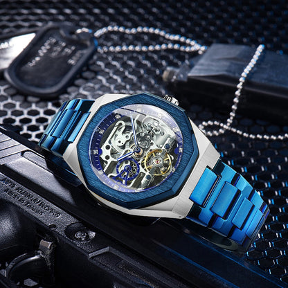 Luxury Skeleton Automatic Men's Watch
