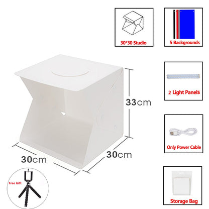 Professional Tabletop Photography Lighting Kit