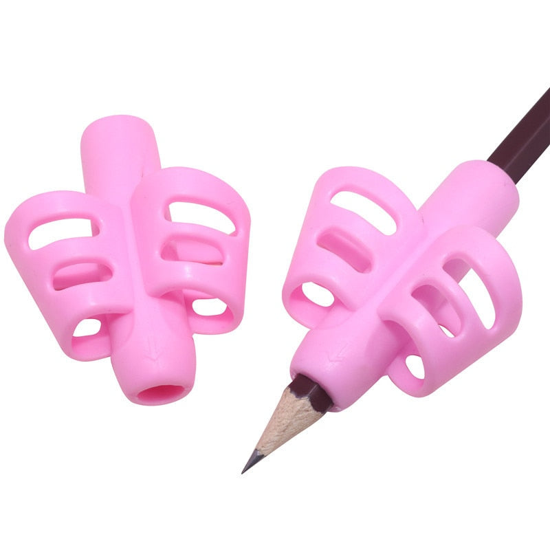 Colorful Kids Pencil Holder Finger Guide