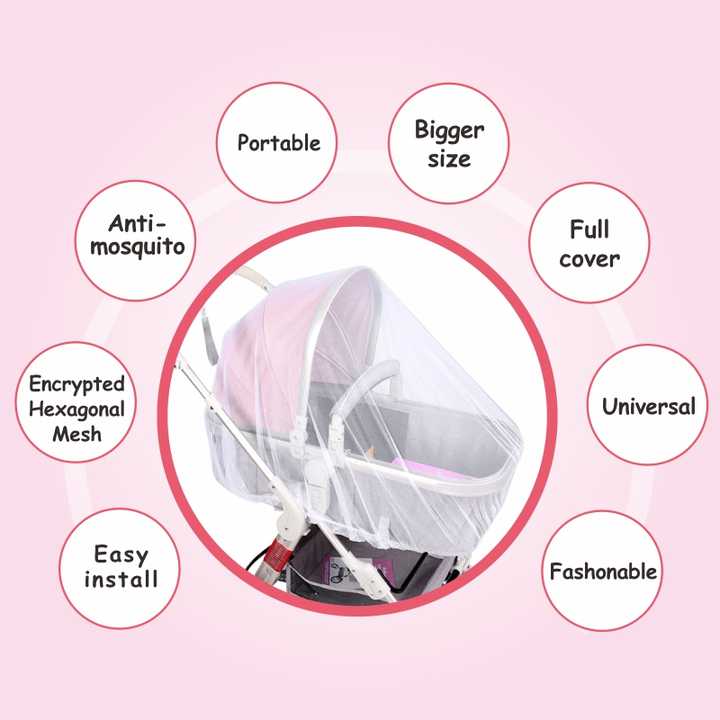 Fesara | Baby Stroller Bug Net Screen