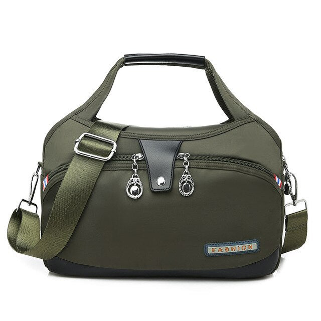 Spacious Water Resistant Crossbody Handbag