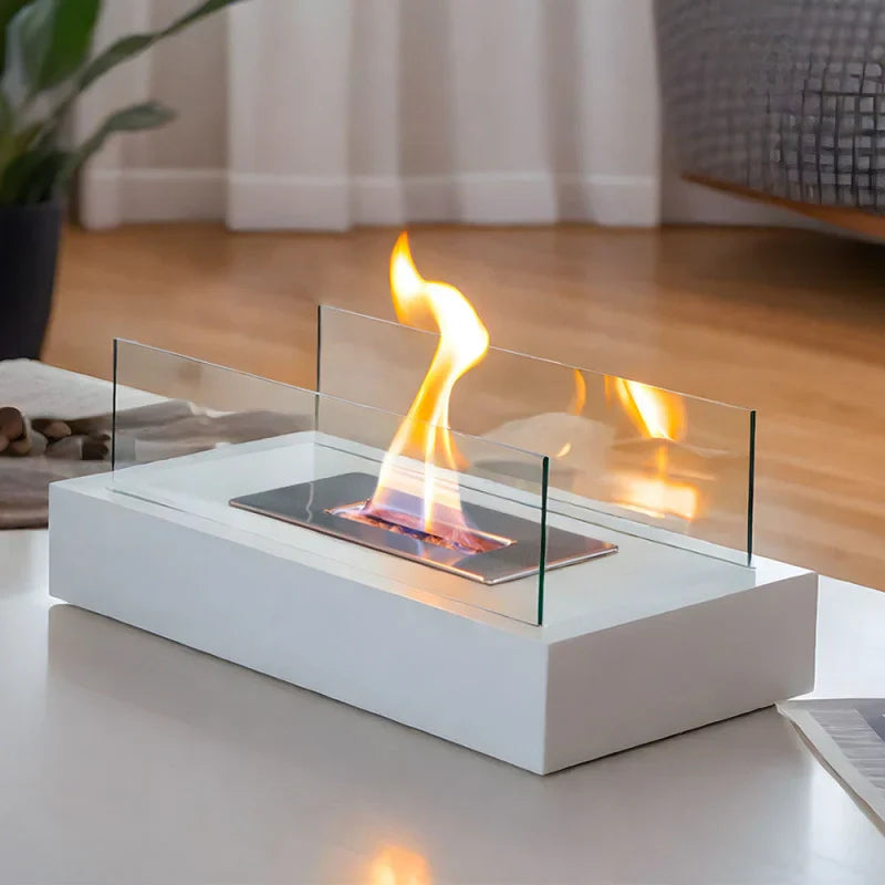 Realistic Flame Portable Table Lamp