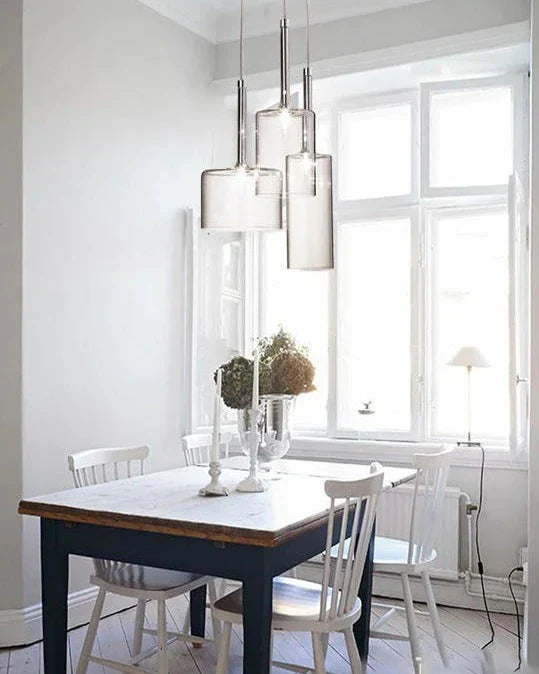 Stylish Glass Hanging Light Fixtures