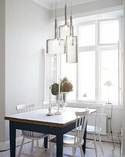 Stylish Glass Hanging Light Fixtures