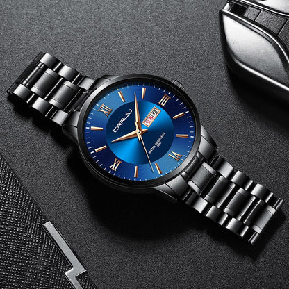 Premium Waterproof Quartz Chronograph Watch