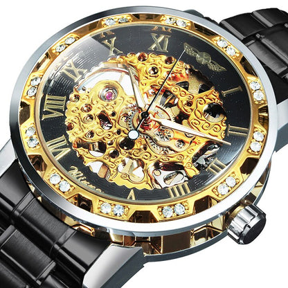 Stylish Mechanical Skeleton Men's Watch