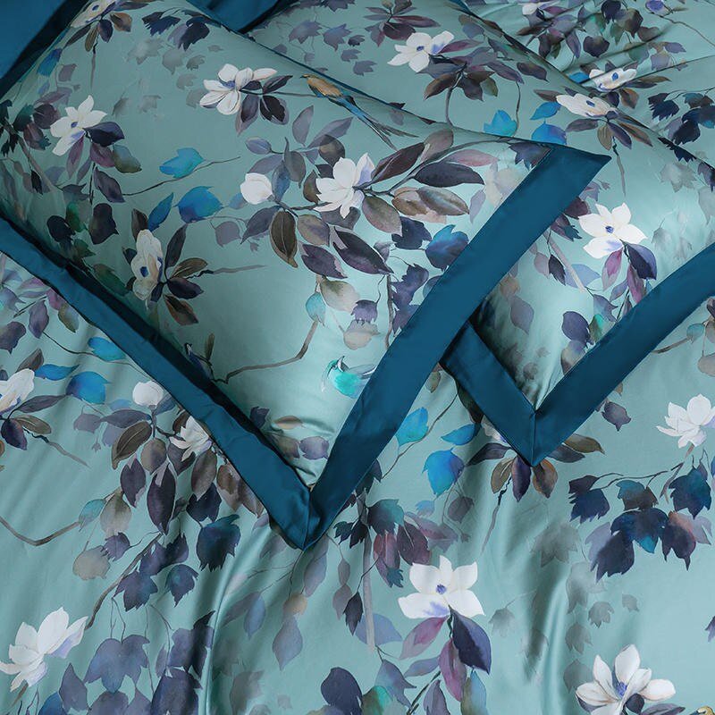 Soft Floral Cotton Bed Sheet Set