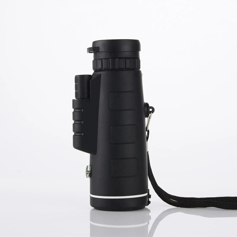 Portable HD Monocular Telescope with Phone Adapter & Stand