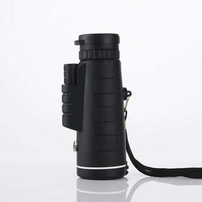 Portable HD Monocular Telescope with Phone Adapter & Stand