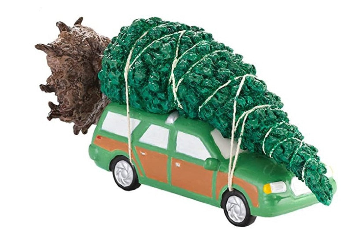 Small Christmas Village Table Decoration