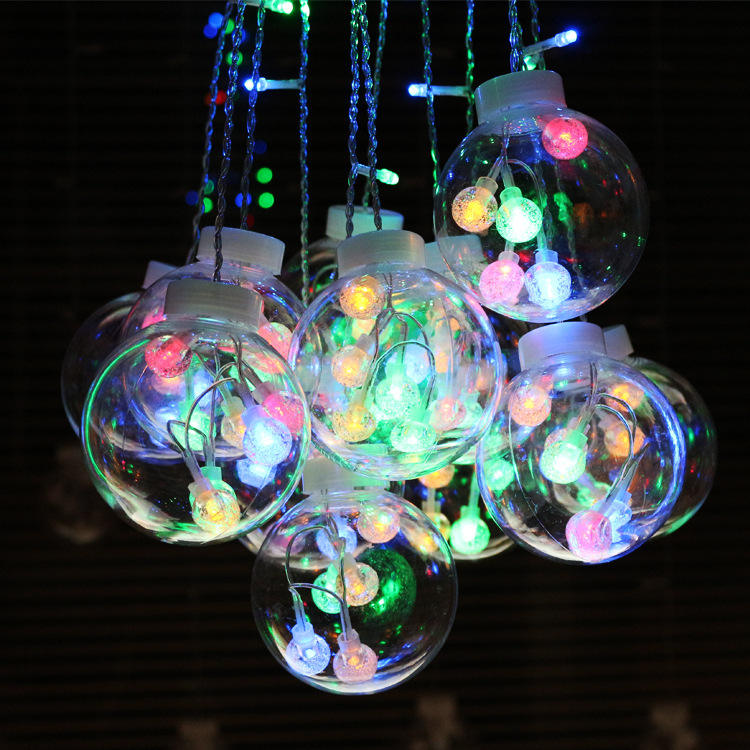 LED Globe Pendant Lights - Warm White & Multi-Color for Outdoor Ambiance-4