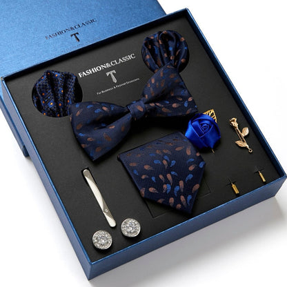 Elegant Men's Tie Accessory Gift Set