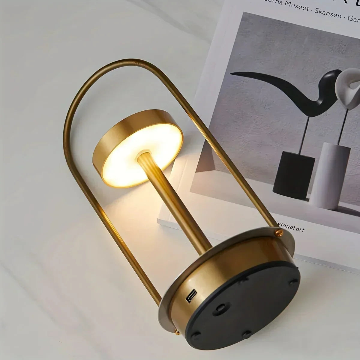 Compact Rechargeable LED Table Lamp - Fesara