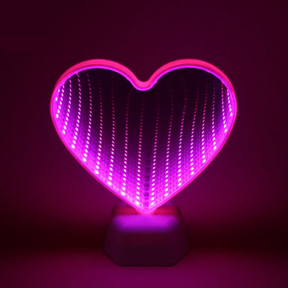 Lovely Heart Shaped LED Nightlight Lamp - Fesara
